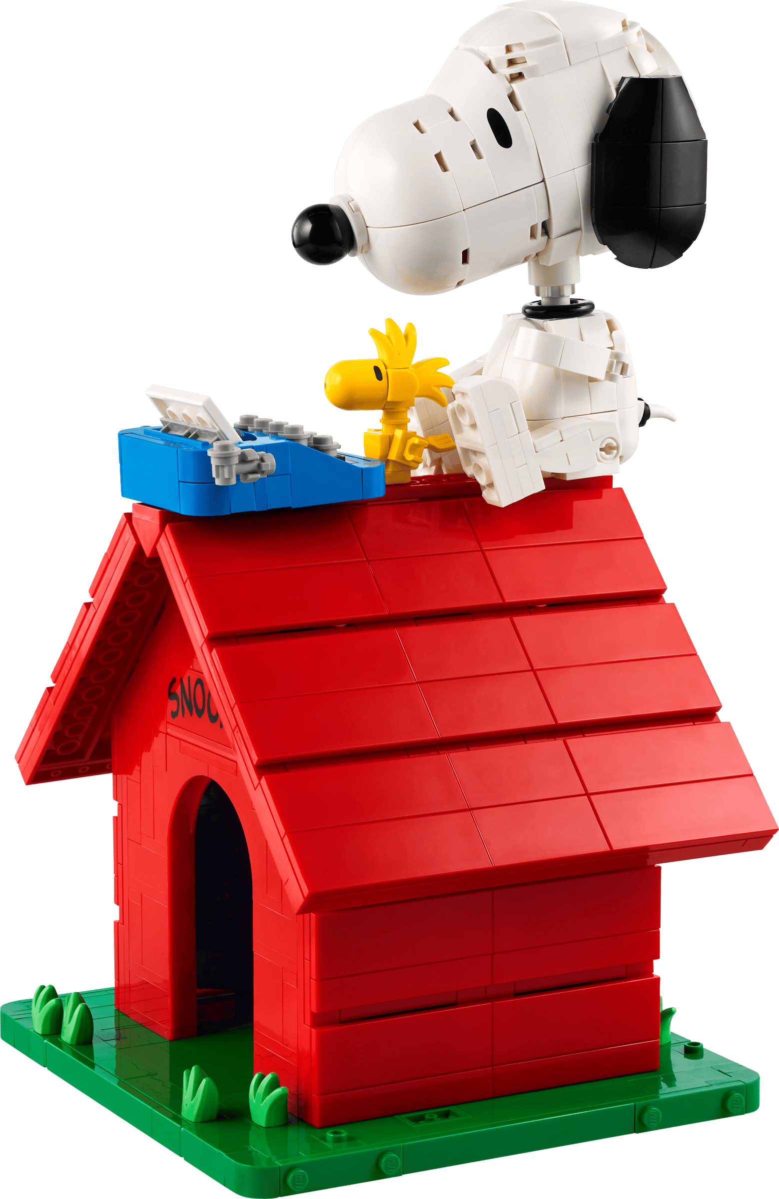 LEGO Ideas Peanuts: Snoopy's Doghouse built model