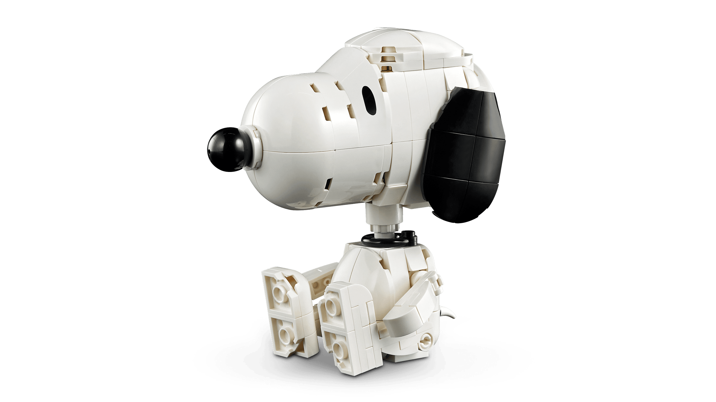 LEGO Ideas Peanuts: Snoopy's Doghouse detail view
