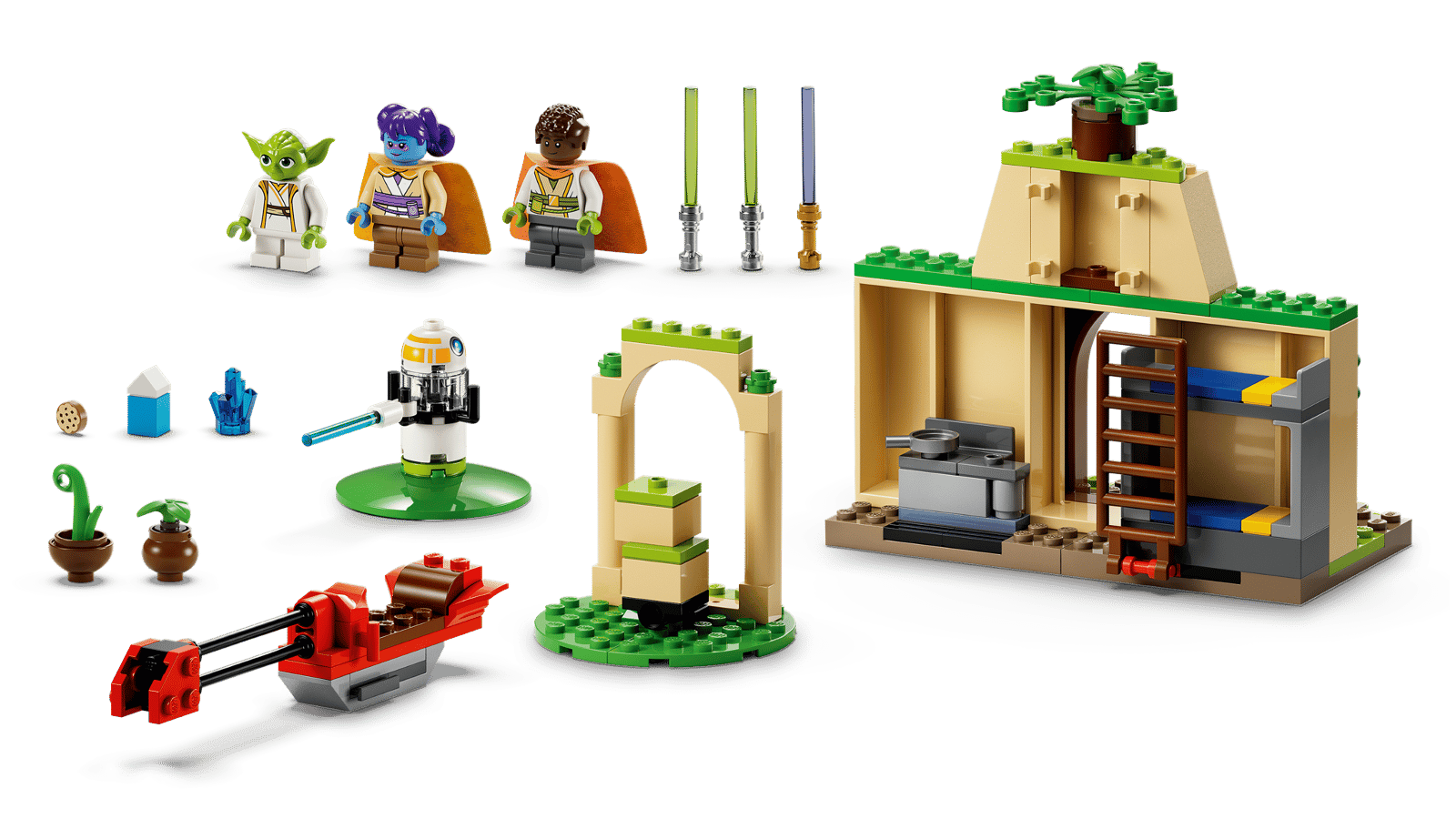 LEGO Star Wars Tenoo Jedi Temple 75358 alternate view