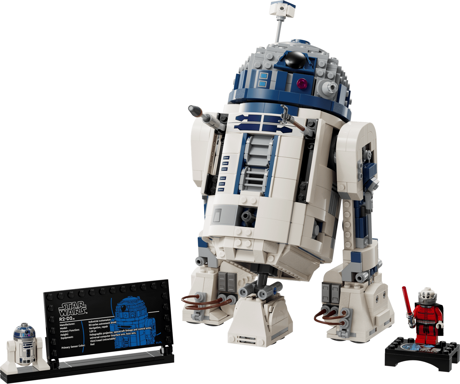 LEGO Star Wars R2-D2 75379 built model