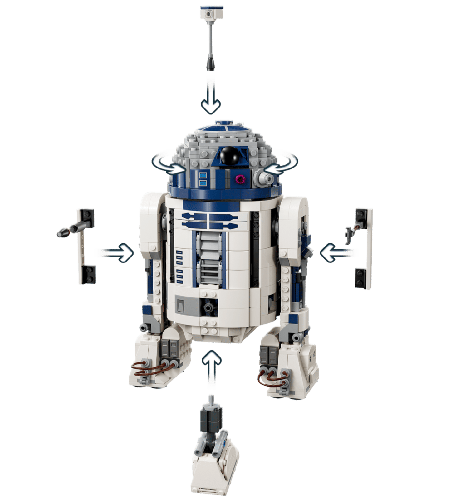 LEGO Star Wars R2-D2 75379 alternate view