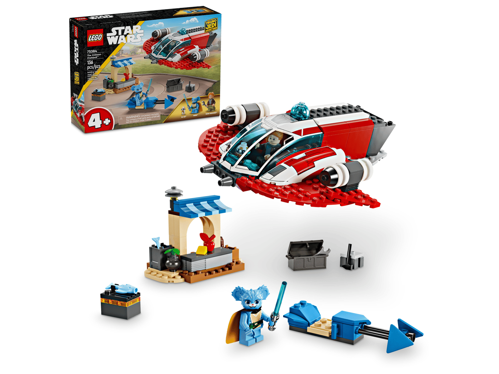 LEGO Star Wars The Crimson Firehawk 75384 alternate view
