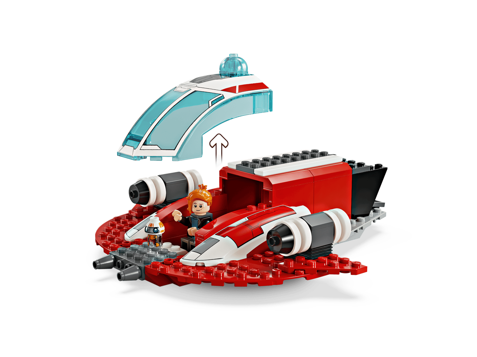 LEGO Star Wars The Crimson Firehawk 75384 alternate view