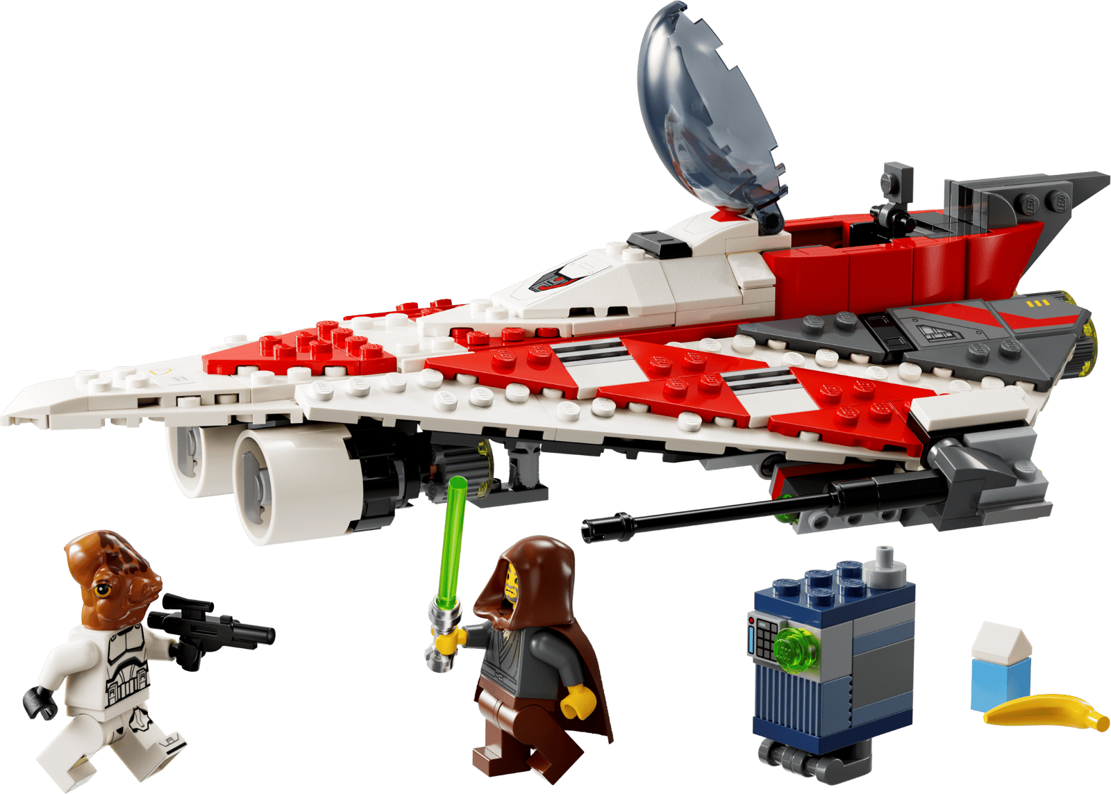 LEGO Star Wars Jedi Bob's Starfighter 75388 built model