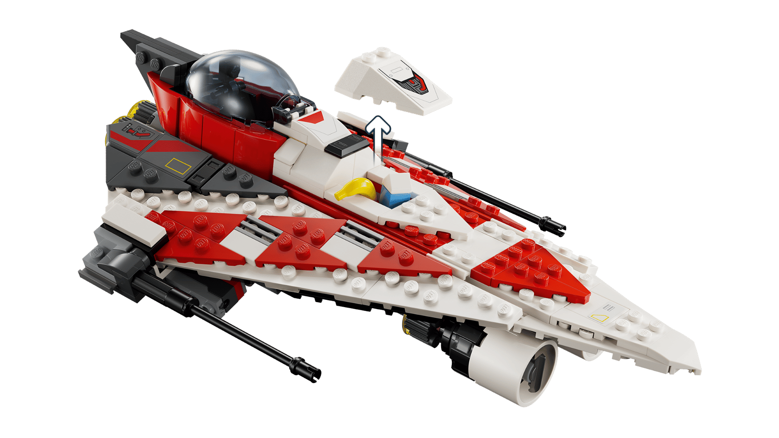 LEGO Star Wars Jedi Bob's Starfighter 75388 detail view