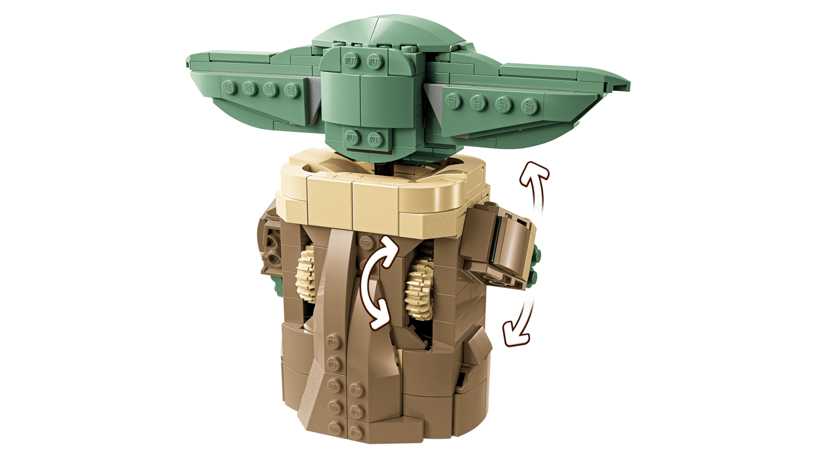 LEGO Star Wars Grogu with Hover Pram 75403 detail view