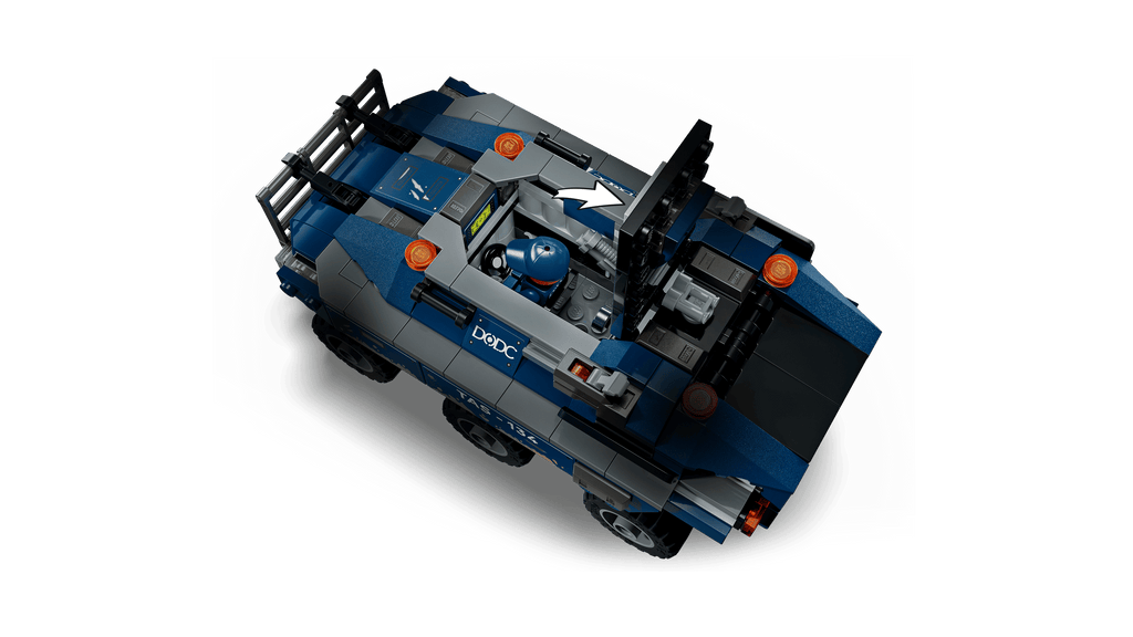LEGO Marvel Spider-Man Prison Transport Chase 76349 detail view