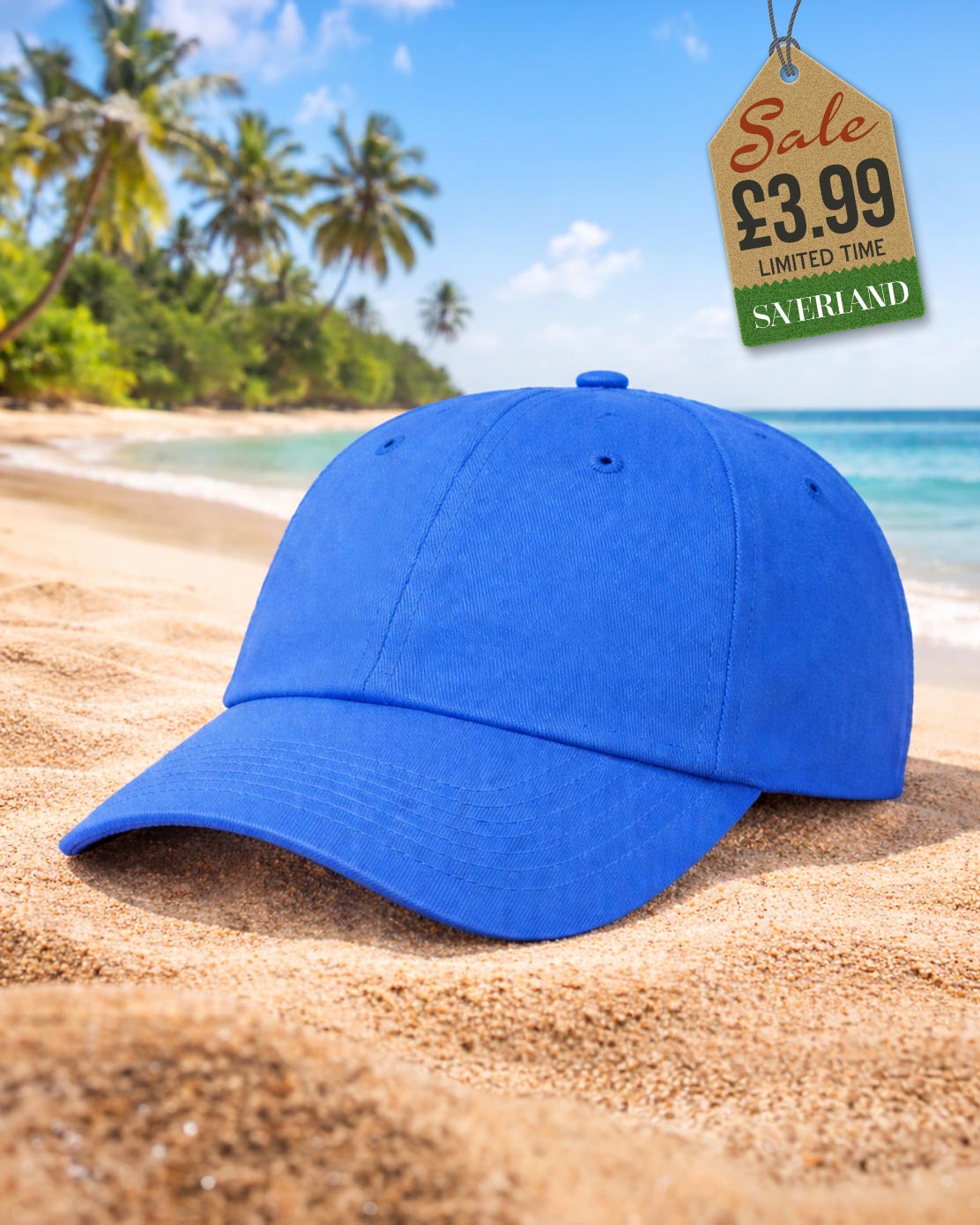 Classic Royal Blue Baseball Cap