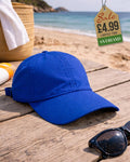 Breathable Perforated Baseball Cap - Royal Blue