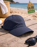 Breathable Perforated Baseball Cap - Charcoal