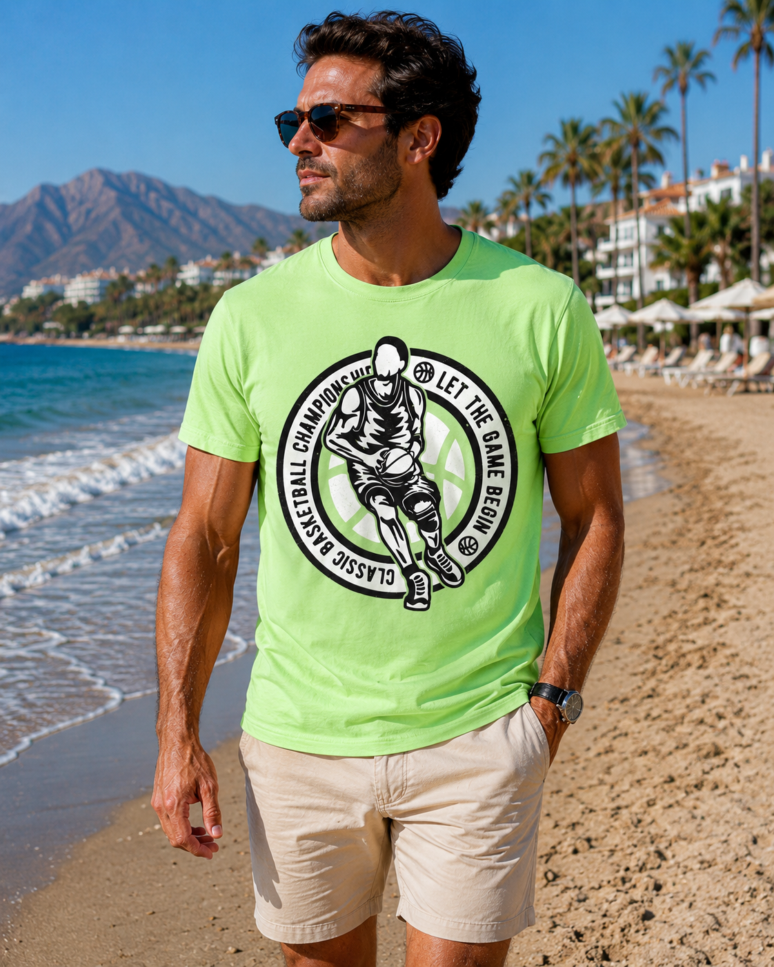 Classic Basketball Championship Men's T-Shirt