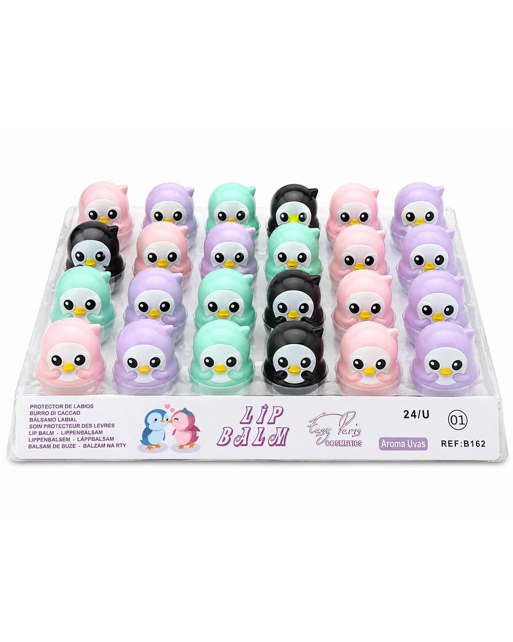Penguin Lip Balm Pink