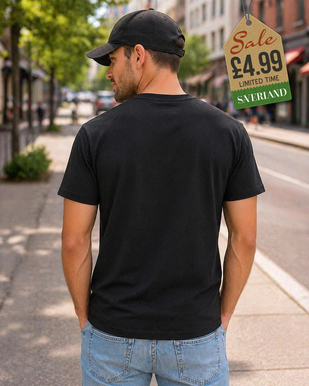 NYC Athletic Dept Men's Graphic T-Shirt - Black