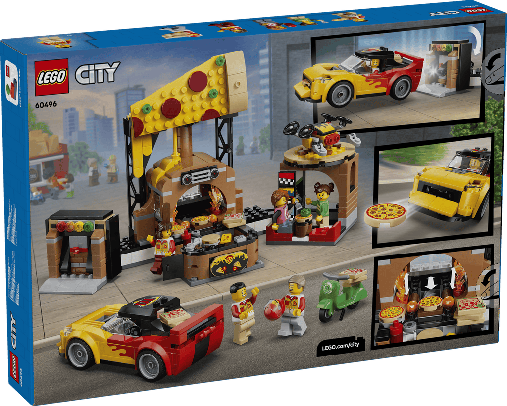 LEGO City Pizza Delivery Experience with Vehicles 60496