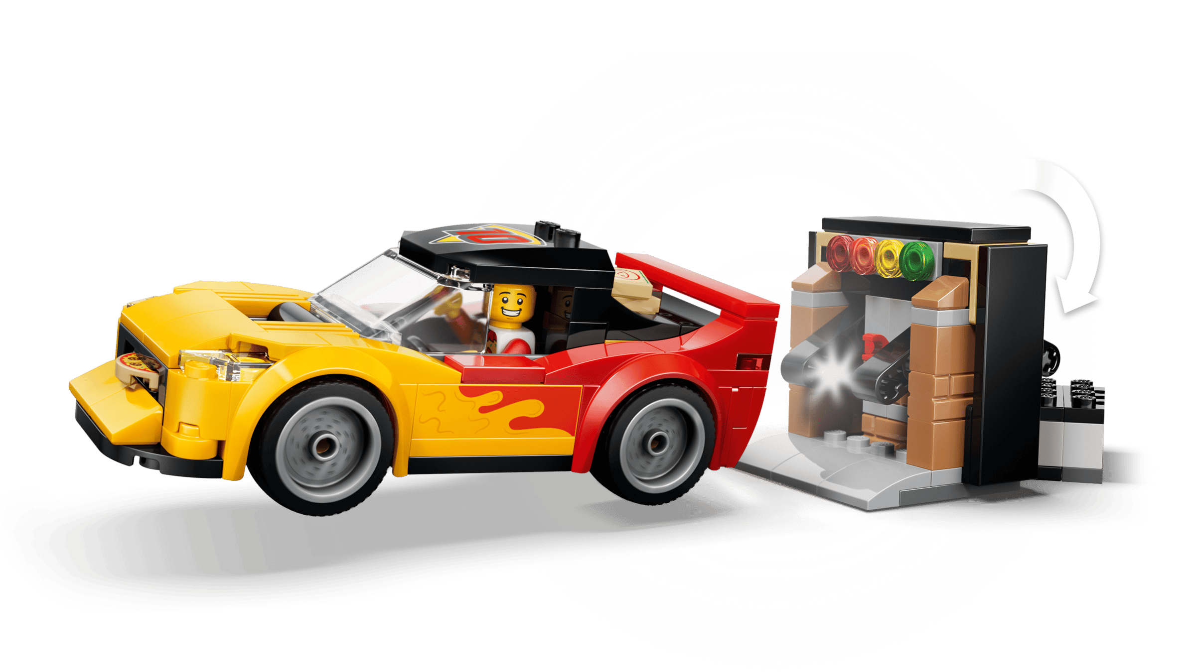 LEGO City Pizza Delivery Experience with Vehicles 60496