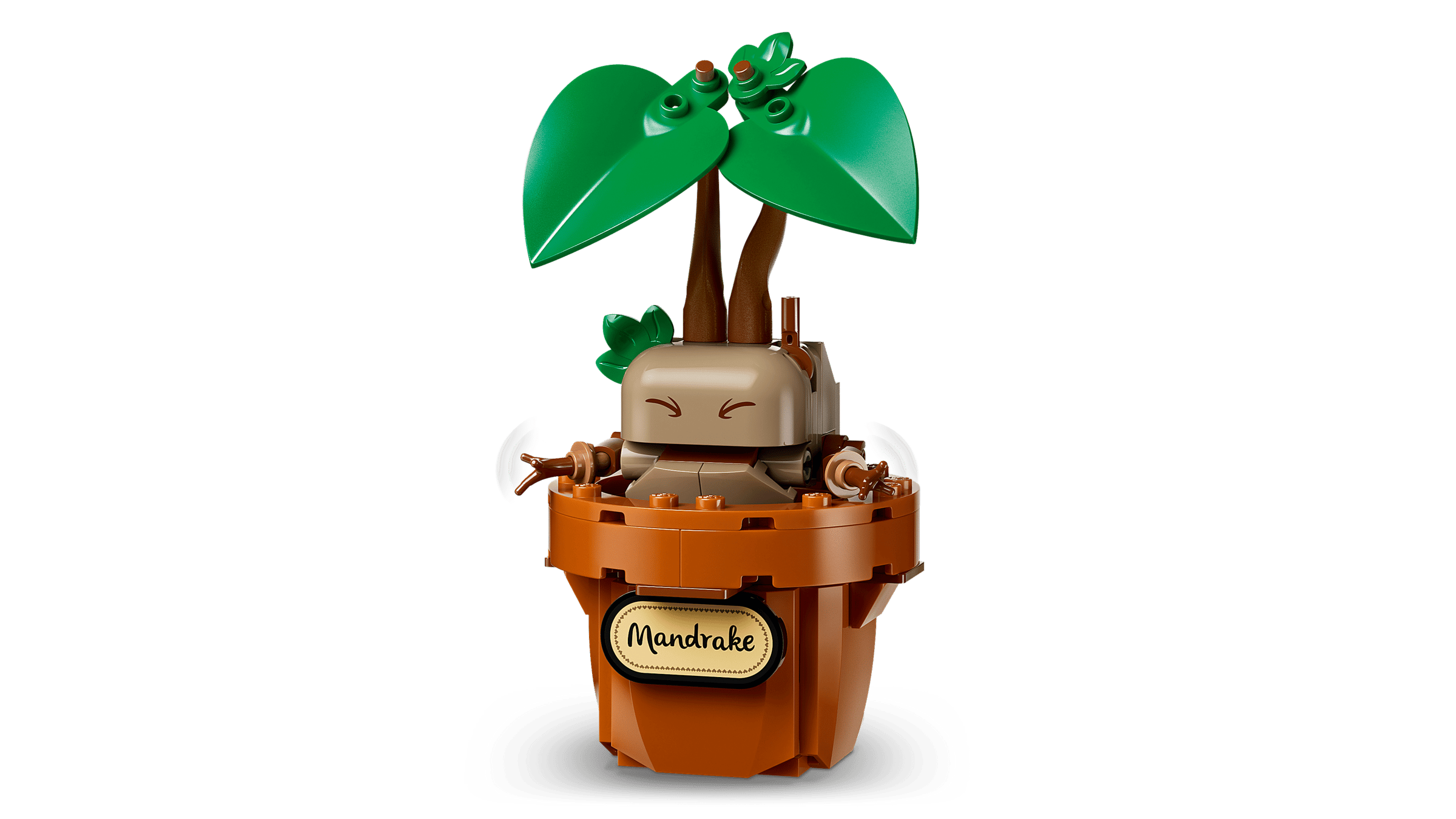 LEGO Harry Potter Hogwarts Herbology Plants 76474 detail view