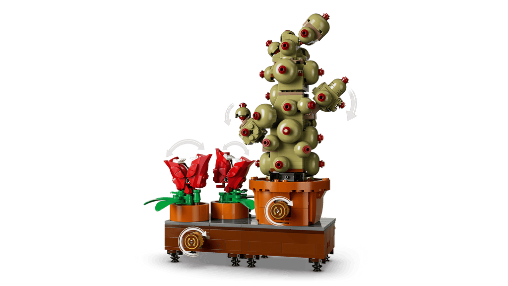 LEGO Harry Potter Hogwarts Herbology Plants 76474 detail view