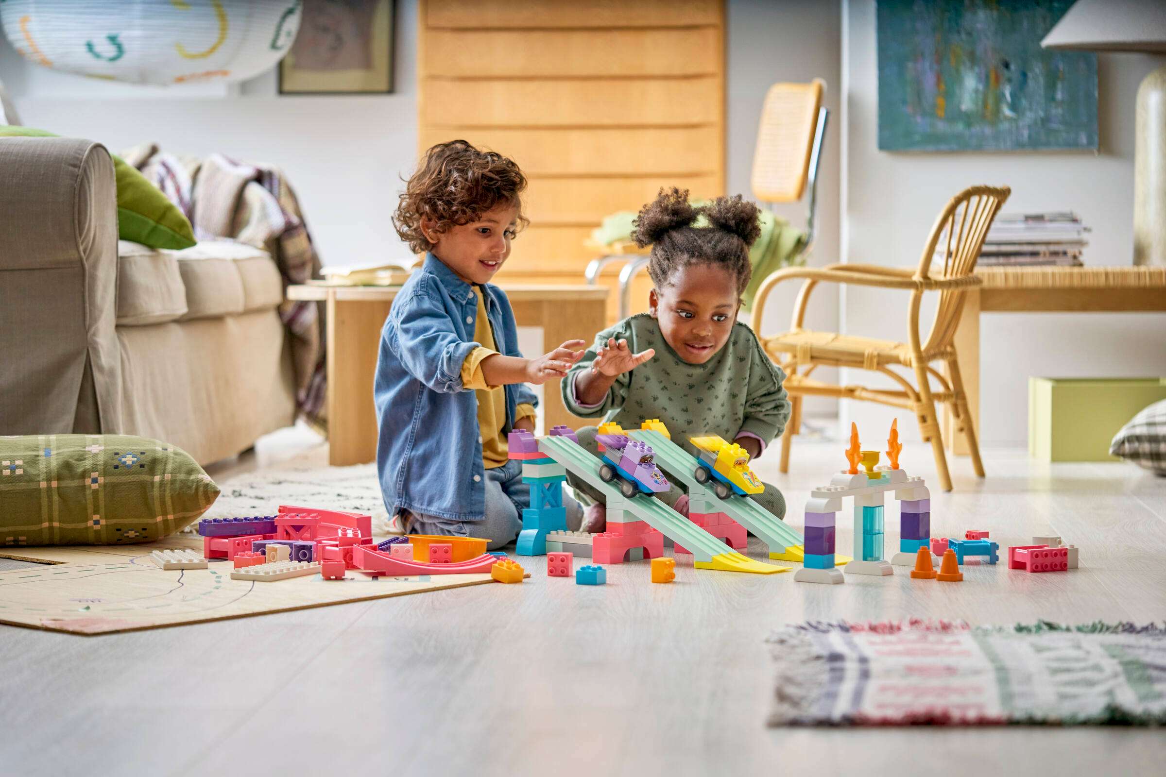 LEGO DUPLO 3 in 1 Creative Ramps with Vehicles