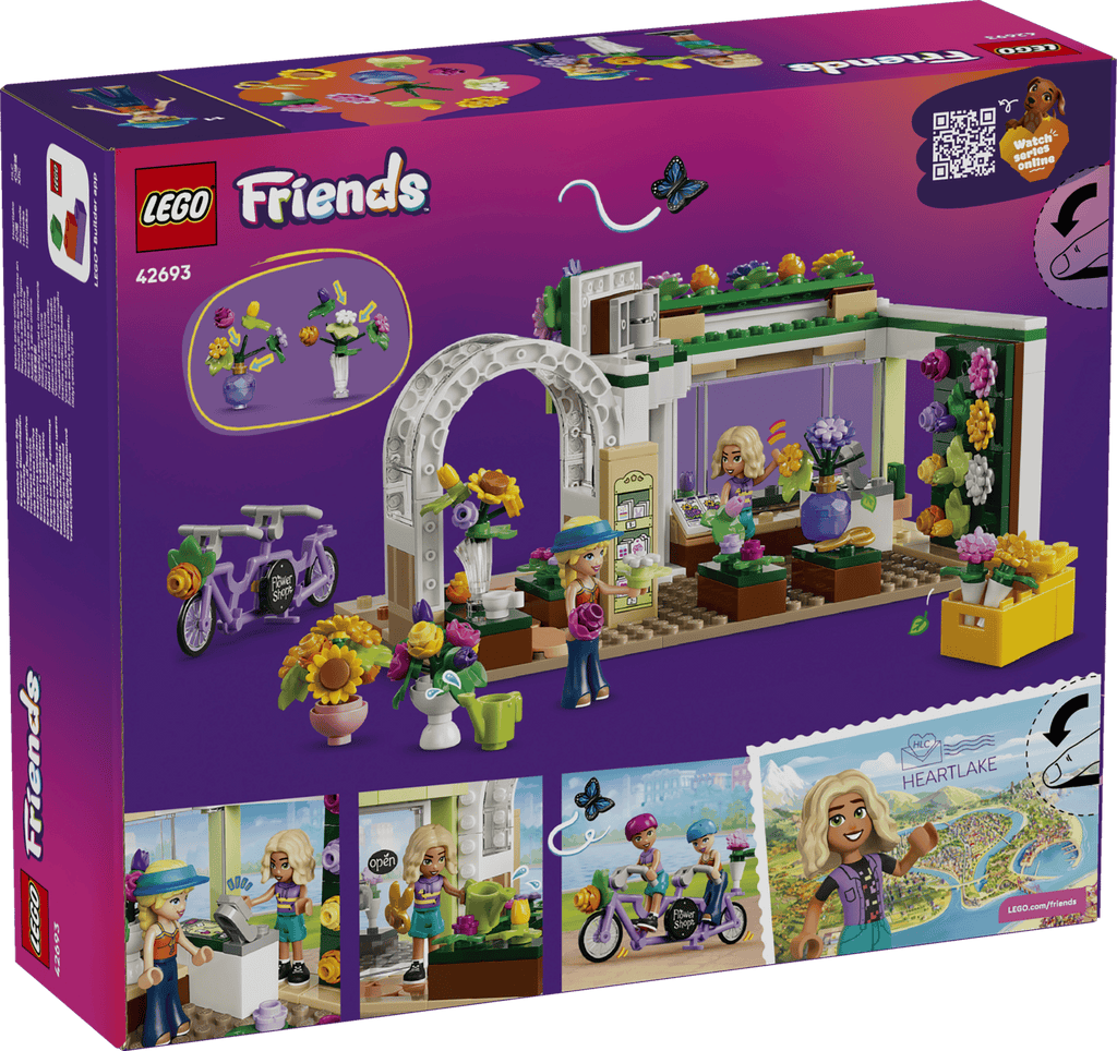 LEGO Friends Creative Flower Shop 42693 box