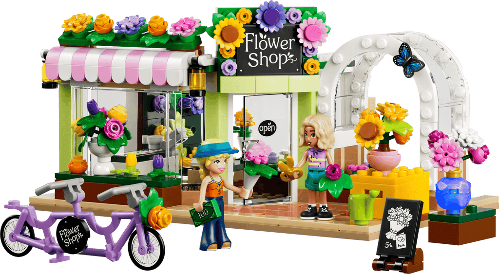 LEGO Friends Creative Flower Shop 42693 built model