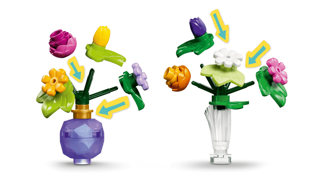 LEGO Friends Creative Flower Shop 42693 detail view