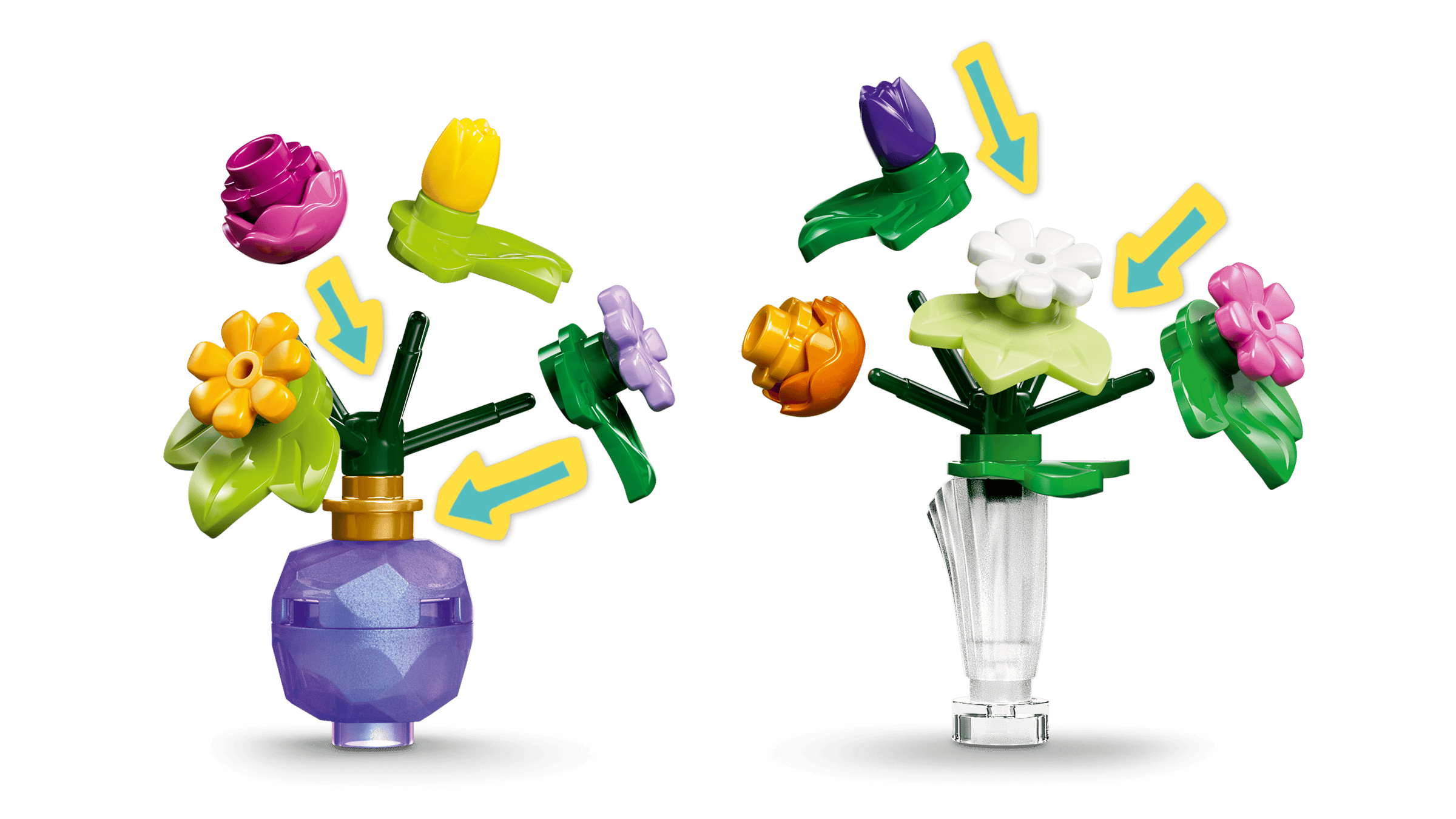 LEGO Friends Creative Flower Shop 42693 detail view