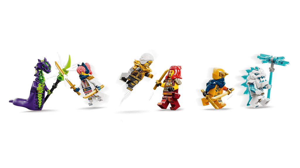 LEGO Ninjago Wyldfyre's Transforming Dragon Mech 71868 detail view