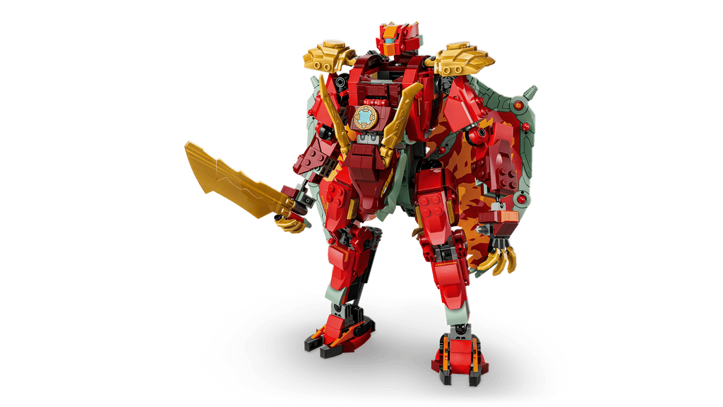 LEGO Ninjago Wyldfyre's Transforming Dragon Mech 71868 detail view