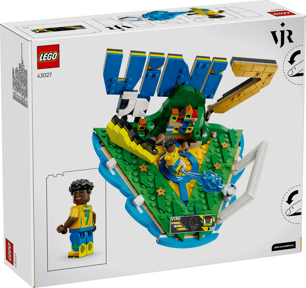 LEGO Editions Vini Jr. - Football Highlights 43027 box
