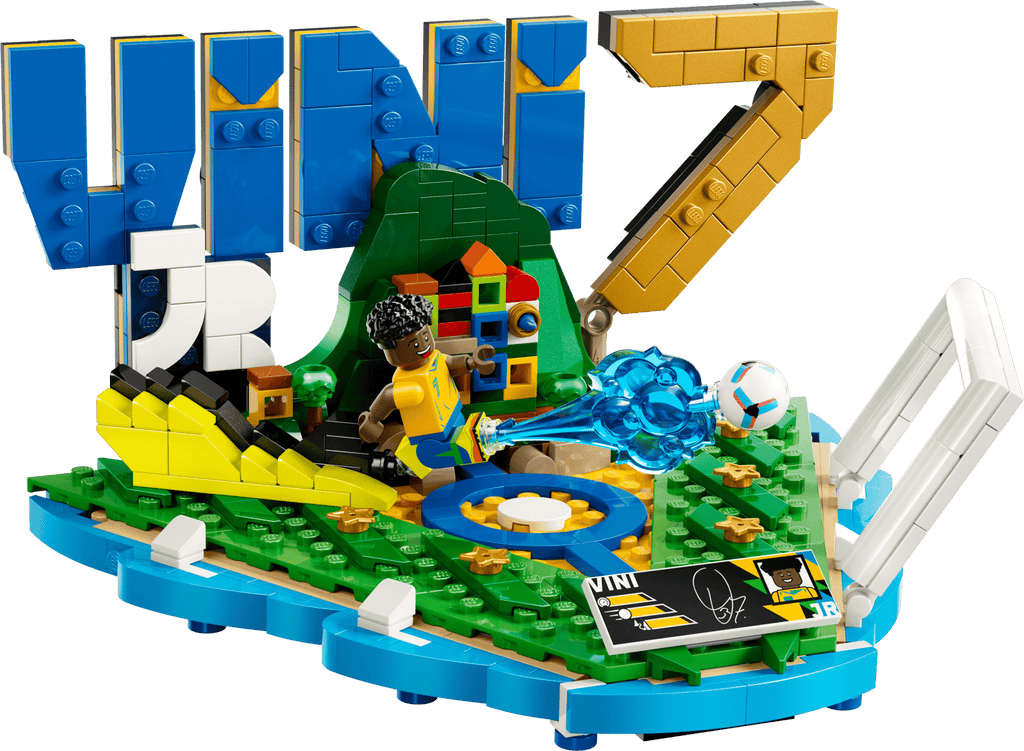 LEGO Editions Vini Jr. - Football Highlights 43027 built model