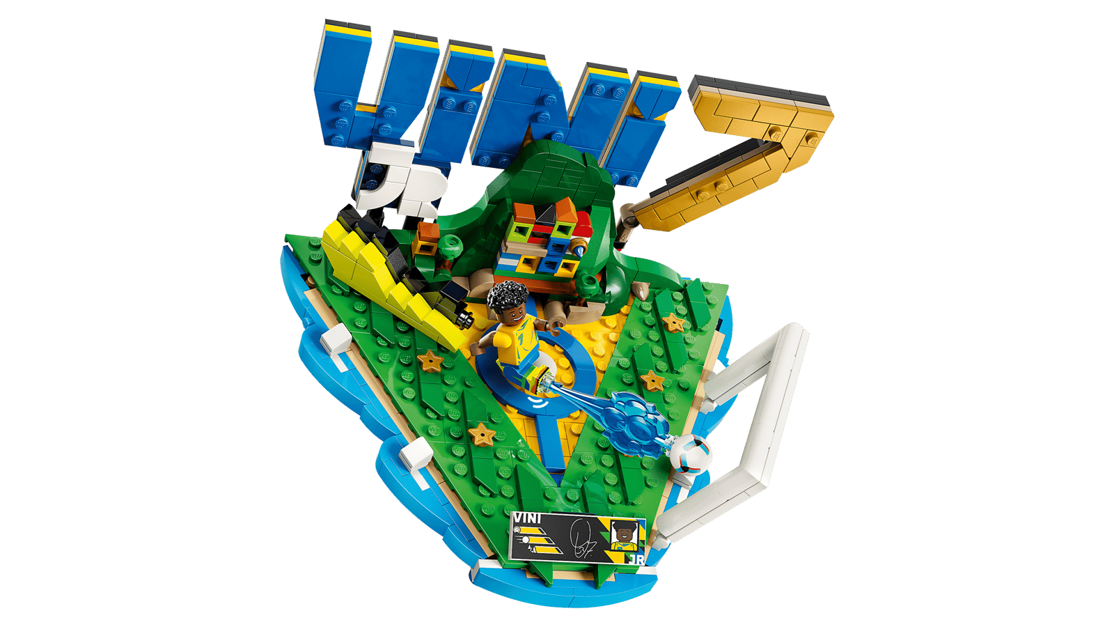 LEGO Editions Vini Jr. - Football Highlights 43027 detail view