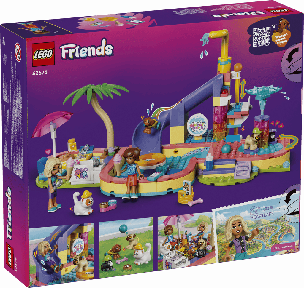 LEGO Friends Fun Water Park Day 42676 box
