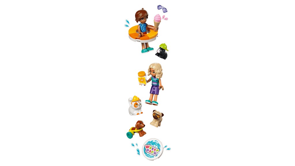 LEGO Friends Fun Water Park Day 42676 detail view