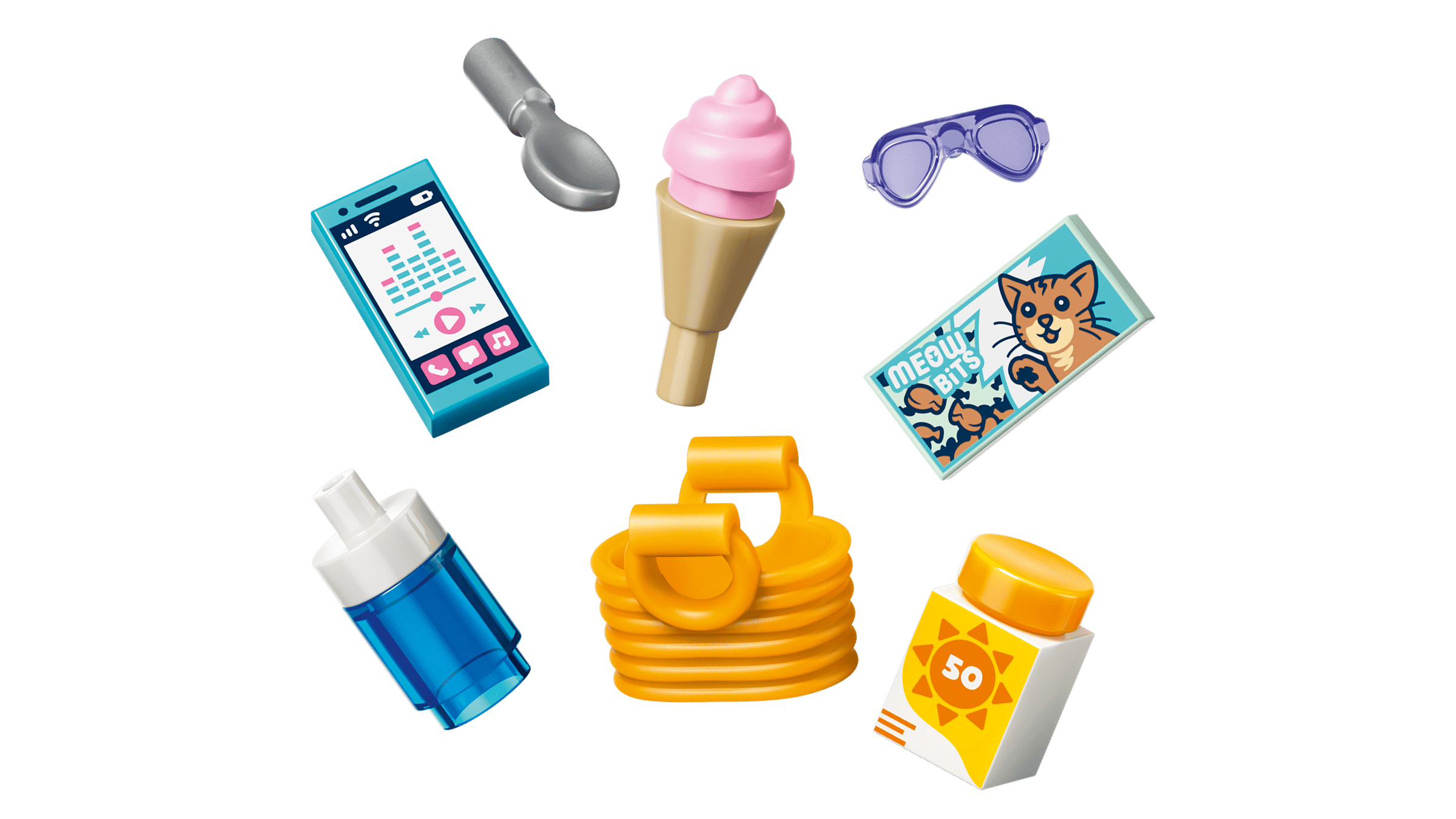 LEGO Friends Fun Water Park Day 42676 detail view
