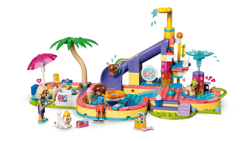 LEGO Friends Fun Water Park Day 42676 detail view
