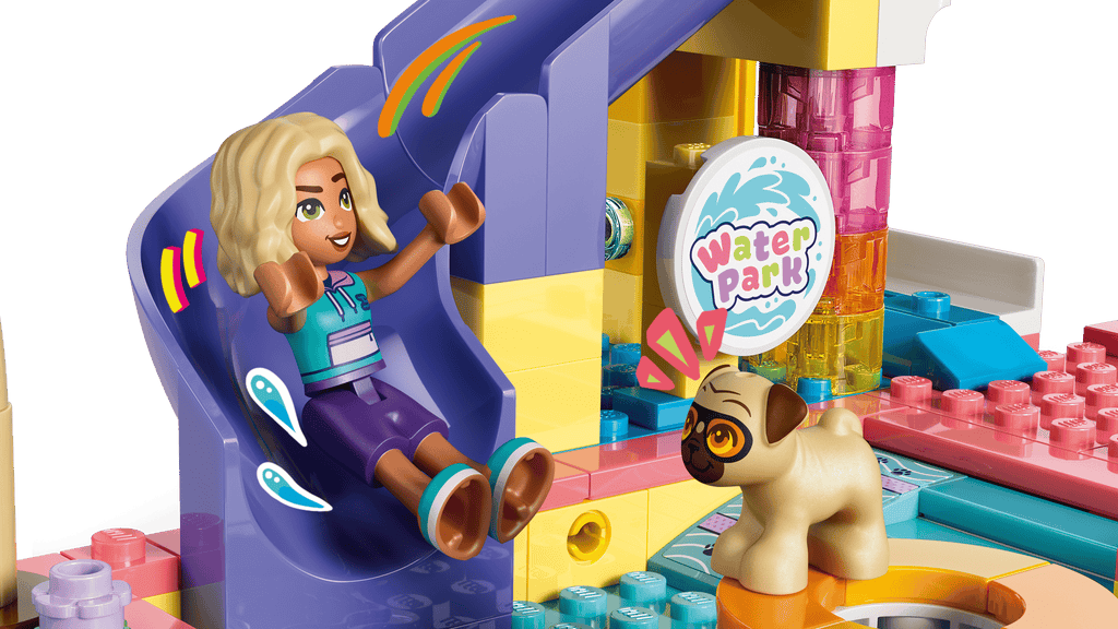 LEGO Friends Fun Water Park Day 42676 detail view