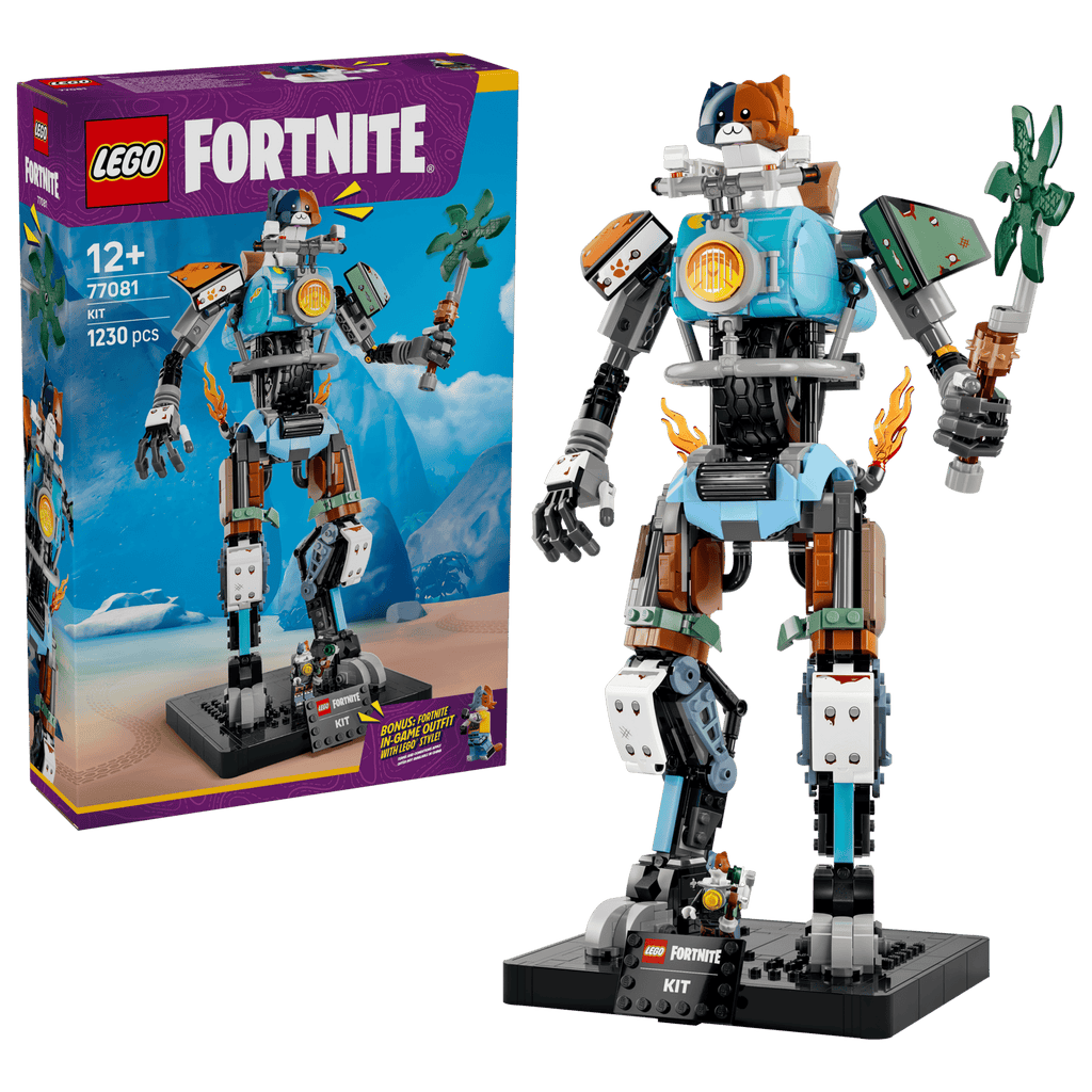 LEGO Fortnite KIT 77081 box and model