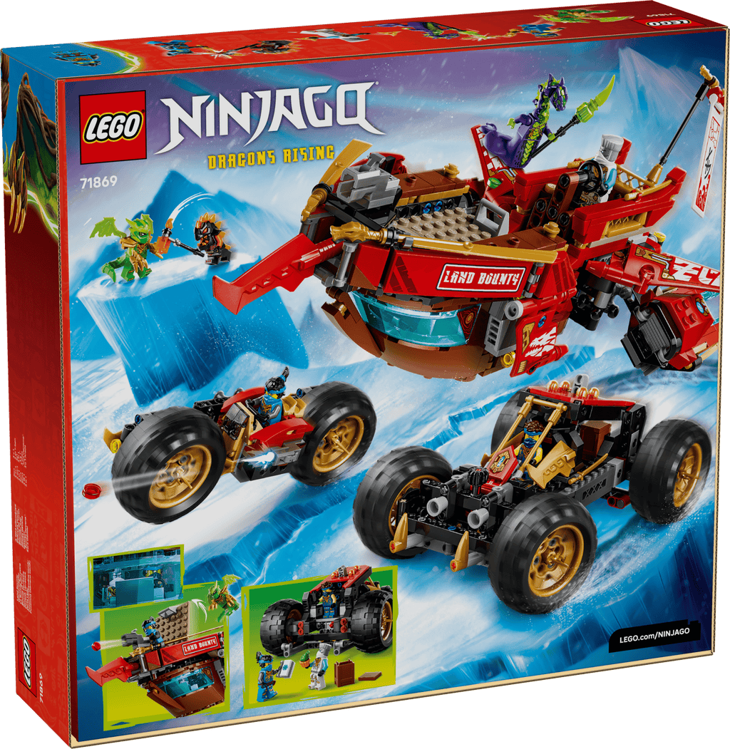 LEGO Ninjago Land Bounty 71869 box