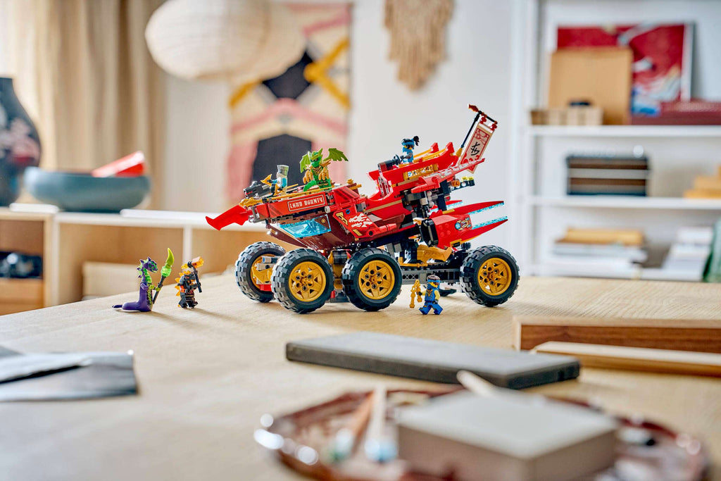 LEGO Ninjago Land Bounty 71869 on display