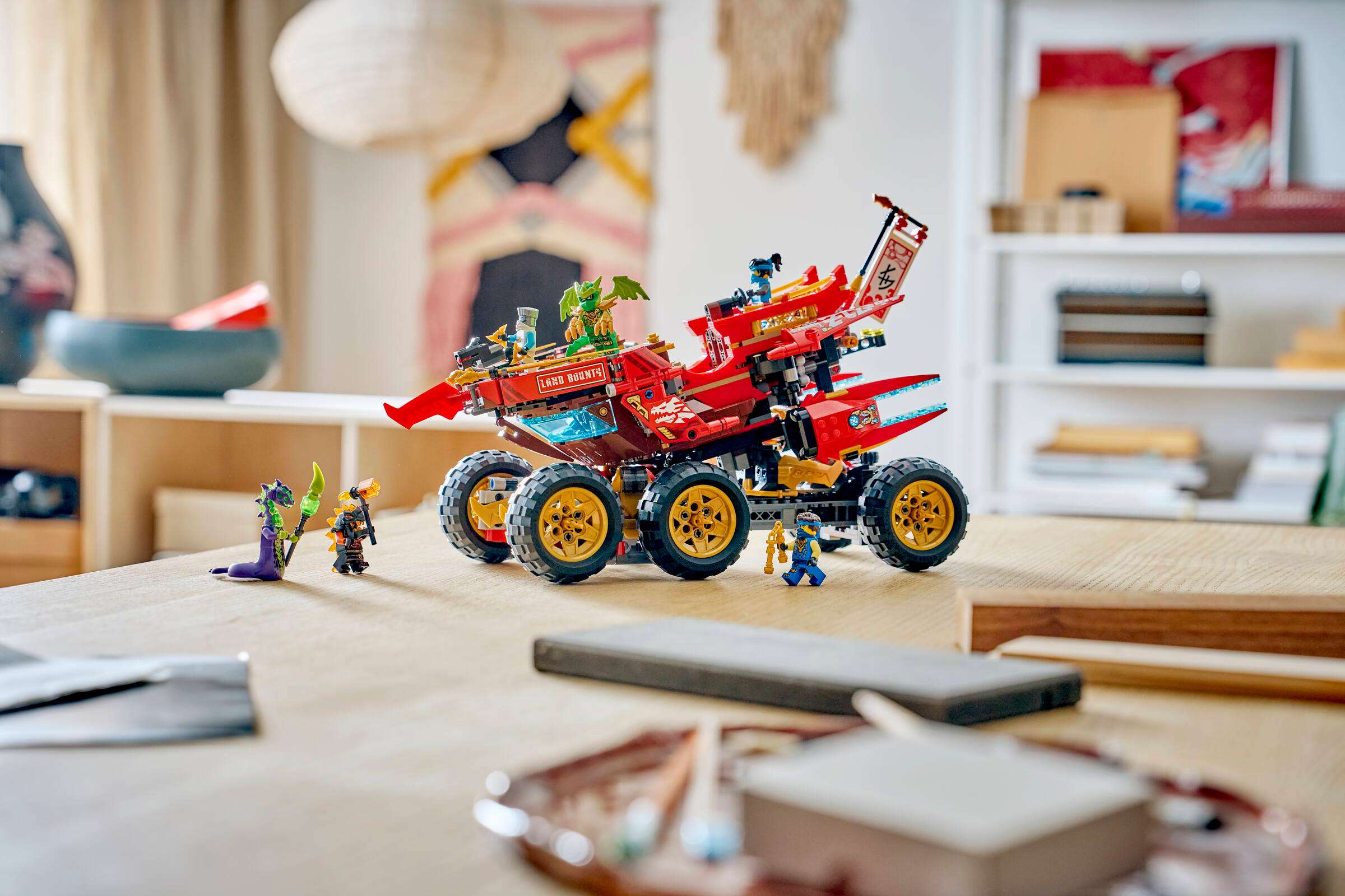 LEGO Ninjago Land Bounty 71869 on display