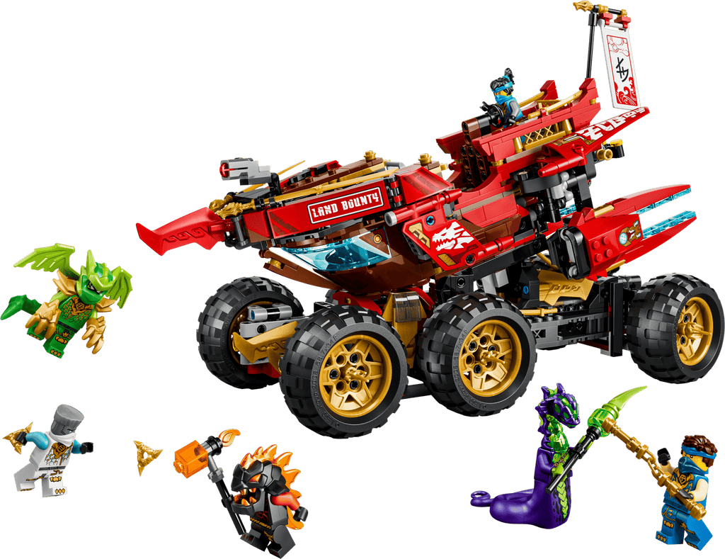 LEGO Ninjago Land Bounty 71869 built model