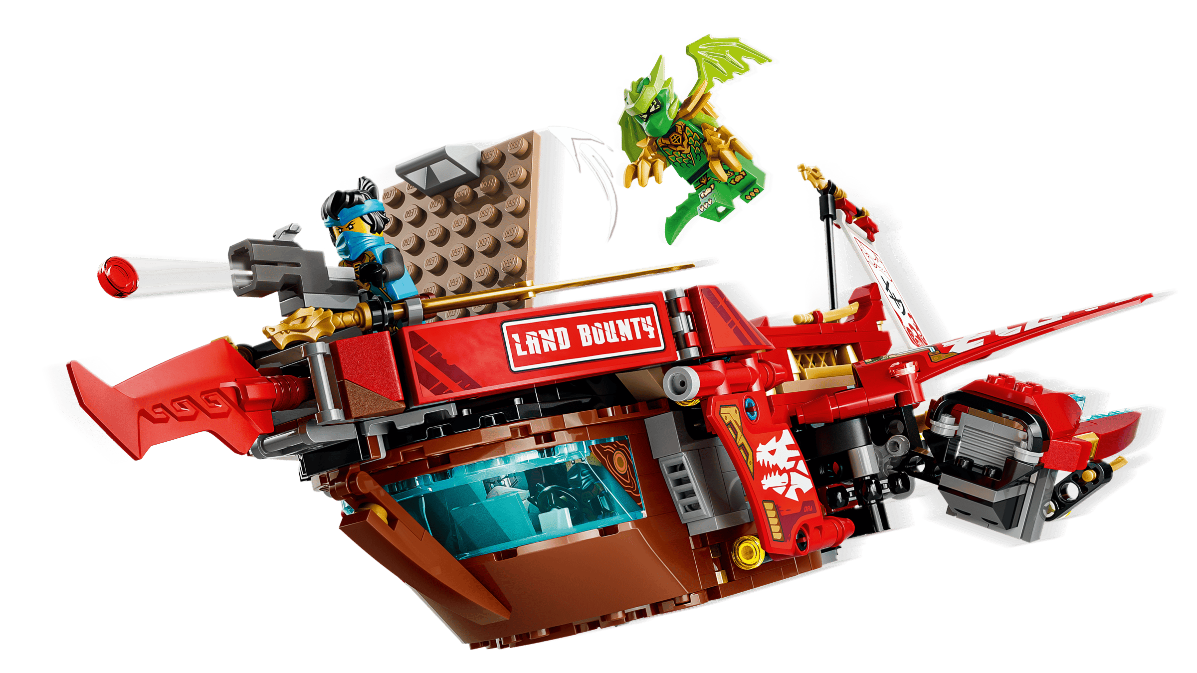 LEGO Ninjago Land Bounty 71869 detail view