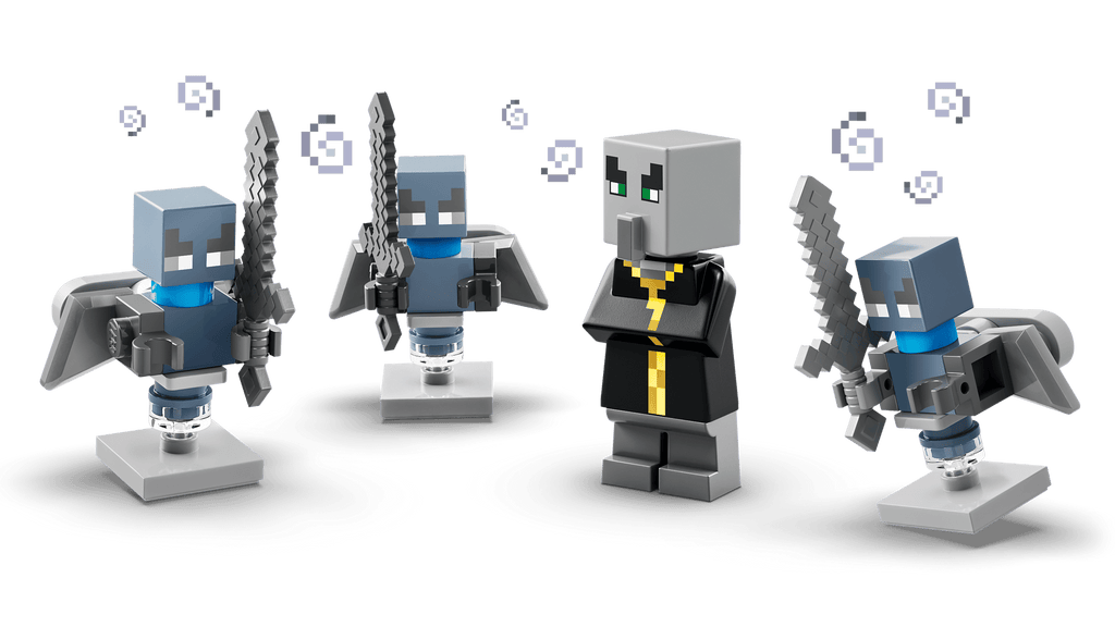 LEGO Minecraft Evoker Village Attack 21596 detail view