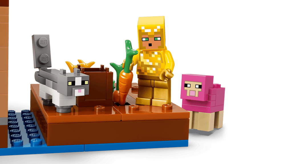 LEGO Minecraft Evoker Village Attack 21596 detail view