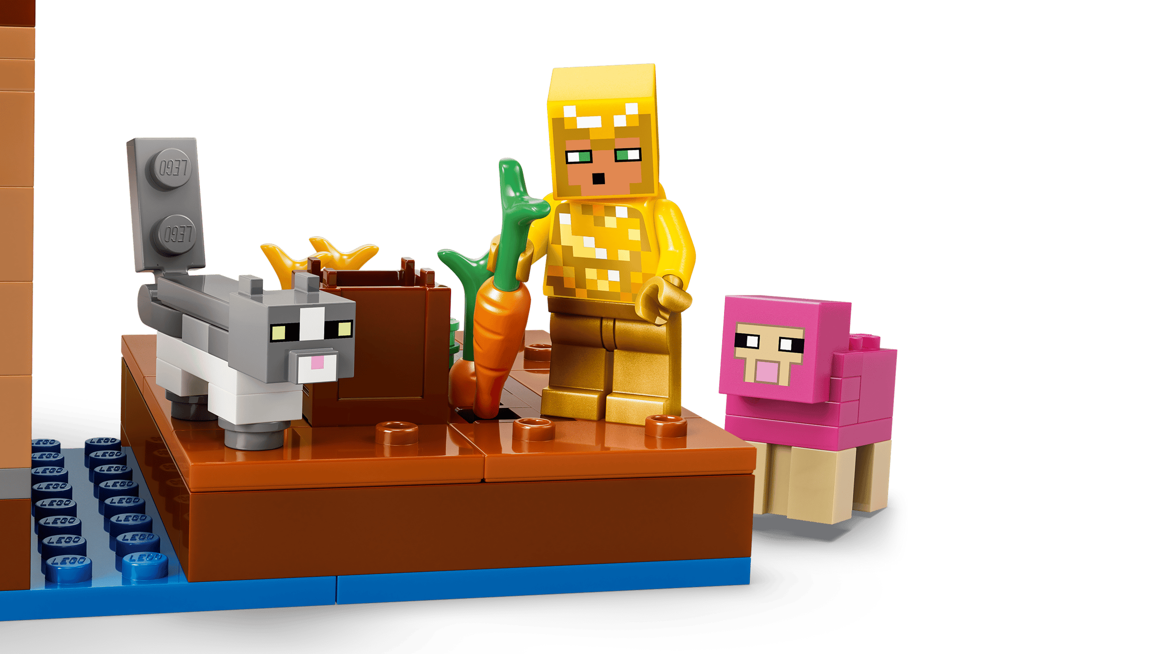 LEGO Minecraft Evoker Village Attack 21596 detail view