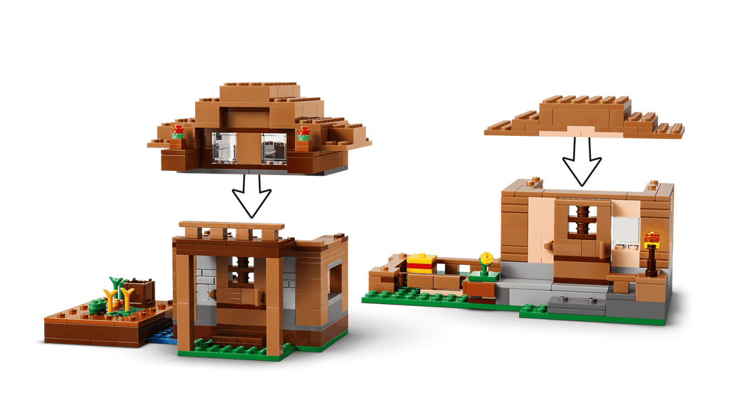 LEGO Minecraft Evoker Village Attack 21596 detail view