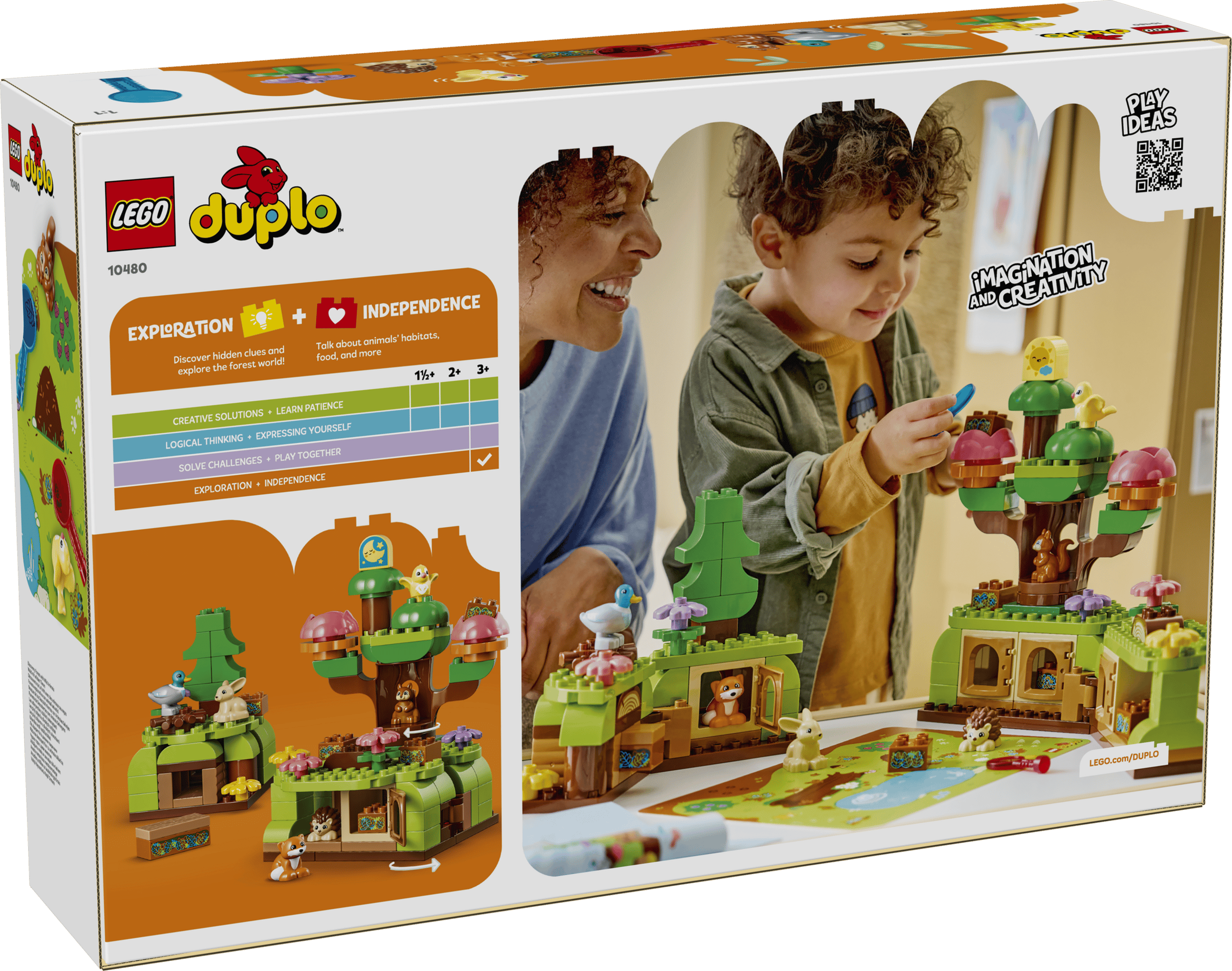 LEGO DUPLO Discovery Forest with Wild Animals box