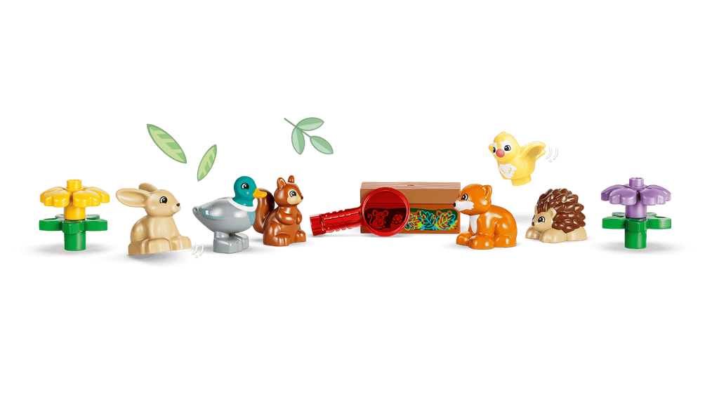 LEGO DUPLO Discovery Forest with Wild Animals detail view