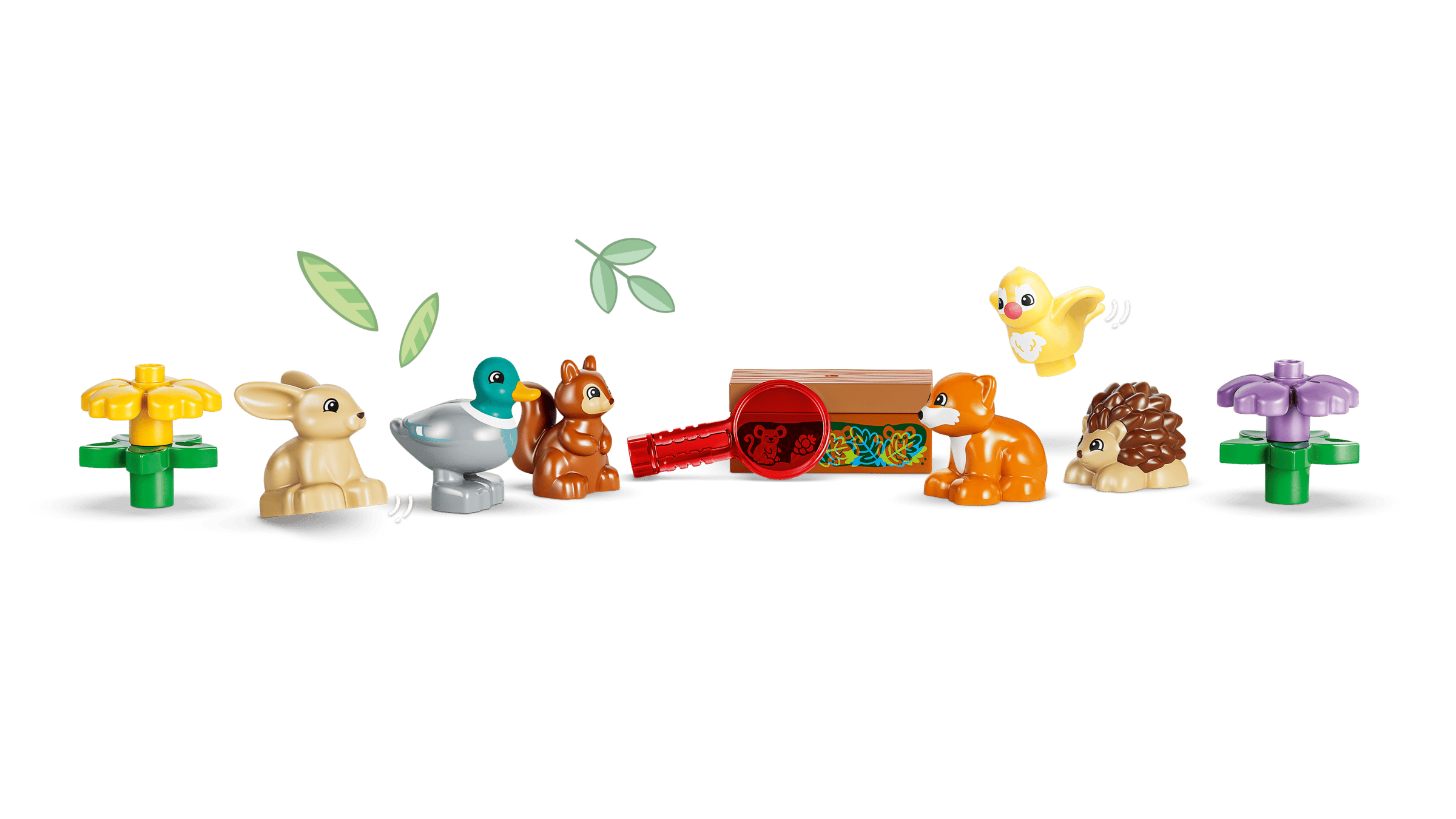 LEGO DUPLO Discovery Forest with Wild Animals detail view