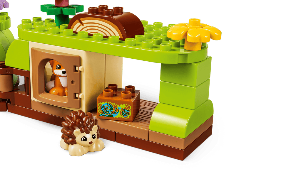 LEGO DUPLO Discovery Forest with Wild Animals detail view